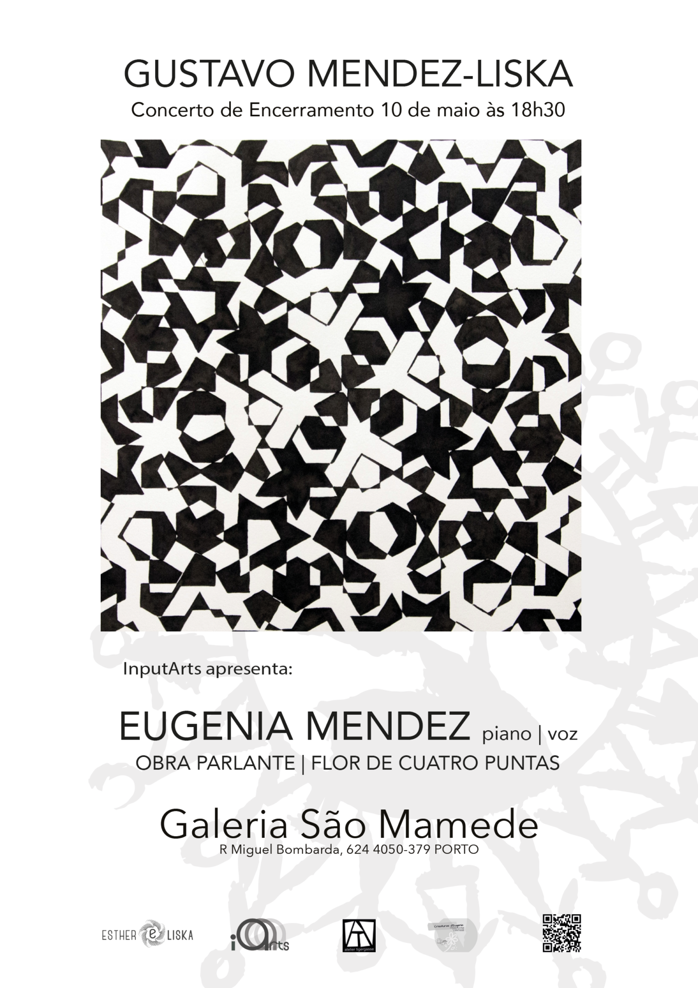 DefPlakate Flor de cuatro puntas