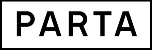 PARTA Logo black on white